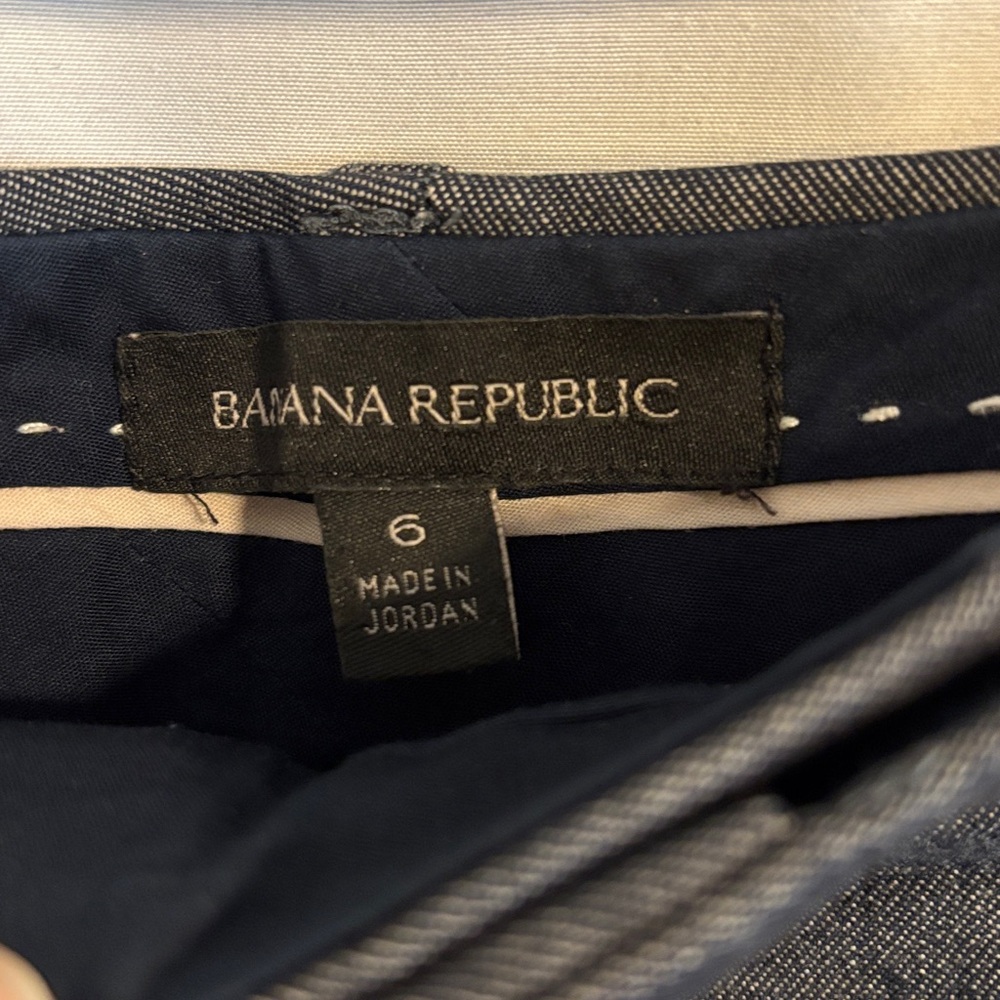 Banana Republic Career Pants Slacks Size 6  2 Pair Martin Fit - Picture 8 of 16